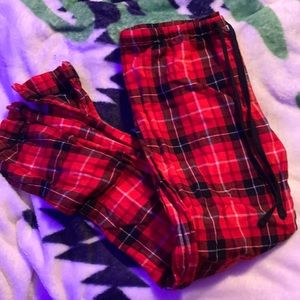 Flannel pants